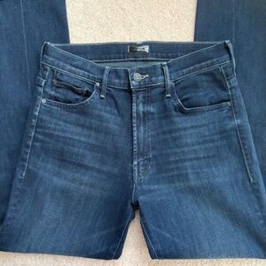 Mother Denim Insider Crop Step Fray, color Good For You, sz 30